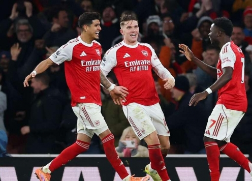 Arsenal thắng hú vía tại Ngoại hạng Anh