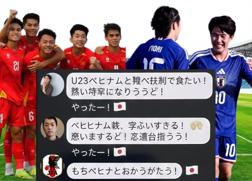 CĐV Nhật Bản lên tiếng về U23 Việt Nam sau khi vào tứ kết