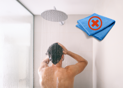 Sai lầm khi tắm khiến cơ thể trở thành 'hang ổ' của vi khuẩn, nấm mốc