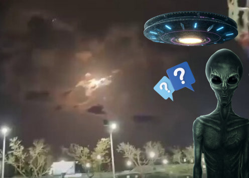 Bắt trọn khoảnh khắc vật thể vụt sáng rồi mất tích bí ẩn: Nghi vấn UFO trỗi dậy