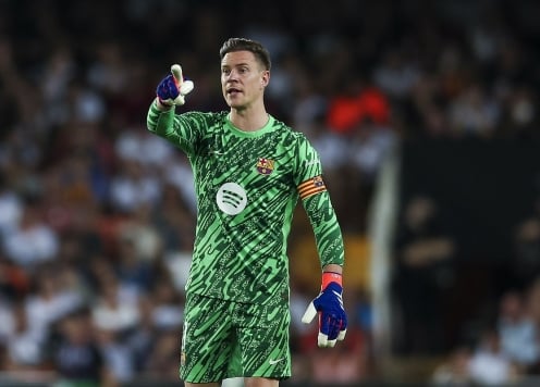 Một đêm thi đấu khó quên của Ter Stegen cùng Eric Garcia