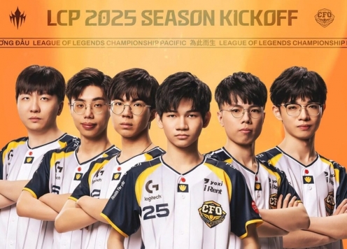 CFO lên ngôi vô địch LCP 2025 Season Kickoff