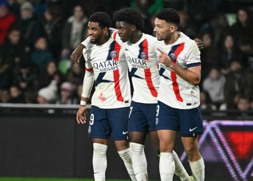 PSG thắng nghẹt thở, tạm trở lại đỉnh Ligue 1