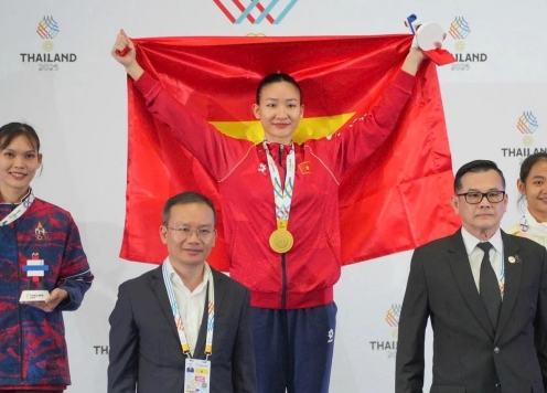 Bí quyết độc đáo giúp hot girl Karate Việt Nam giành vàng SEA Games