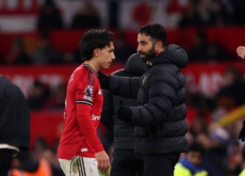 Amorim đối đầu 'nảy lửa' với sao MU trước khi bị sa thải