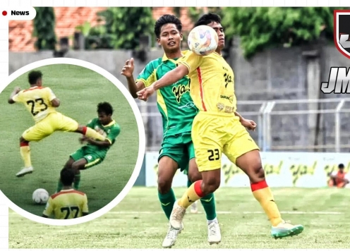 SỐC: Indonesia cấm cầu thủ thi đấu trọn đời vì pha phạm lỗi kinh hoàng