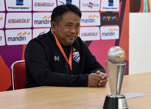 HLV Thái Lan nêu bật một khó khăn ở trận chung kết U16 Đông Nam Á