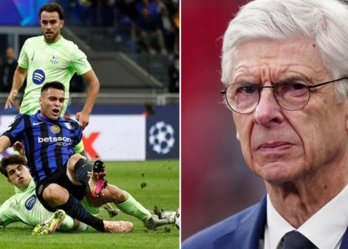 Wenger: 'Trọng tài đã sai, tôi phản đối phạt đền cho Inter Milan'