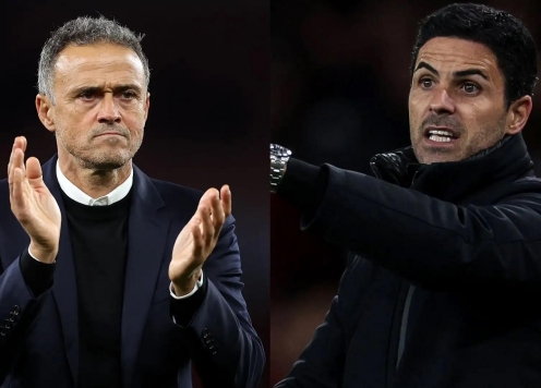 HLV Enrique phản pháo Arteta về phát ngôn Arsenal tốt hơn PSG