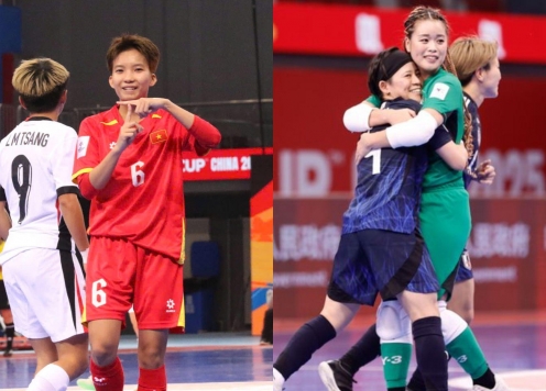 Futsal nữ Việt Nam vs Nhật Bản: Thắng để đi World Cup