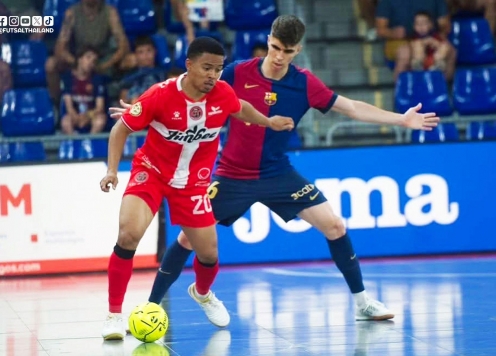 Ngôi sao Thái Lan xuất sắc đánh bại Barca, tiến gần đến chức vô địch