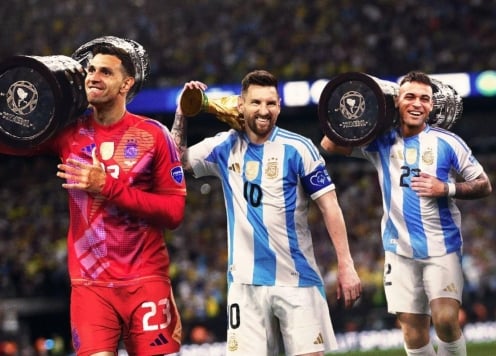 ĐT Argentina chính thức ghi danh vào lịch sử bóng đá thế giới