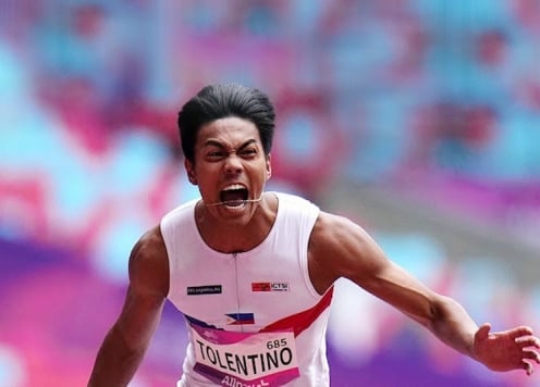 Bỏ bóng đá, VĐV Philippines tạo ấn tượng môn điền kinh Olympic