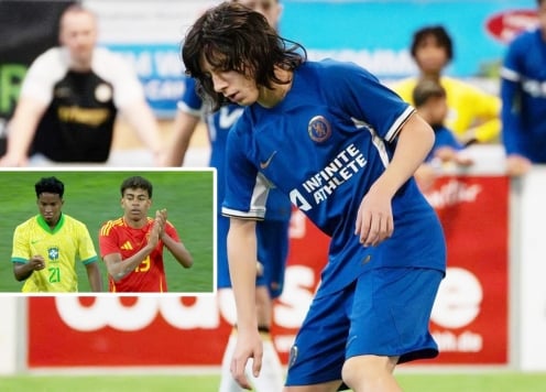 Fan Chelsea phát sốt với tài năng sánh ngang Yamal, Endrick