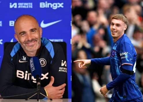 HLV Maresca nói về việc loại Cole Palmer khỏi đội hình Chelsea