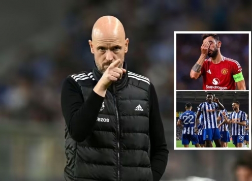 Ten Hag giải thích rõ về sự sụp đổ của MU trước Porto