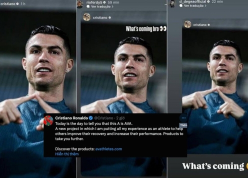 Ronaldo tiết lộ bí ẩn bài đăng hàng loạt ngôi sao quan tâm