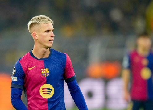 Dani Olmo rời Barca tới Manchester vào tháng Giêng?