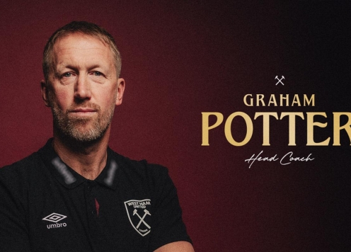 Graham Potter chính thức tái xuất Ngoại hạng Anh