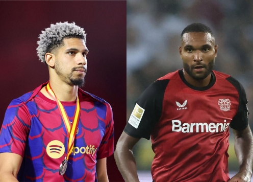 Araujo bực tức khi Barca chiêu mộ Jonathan Tah