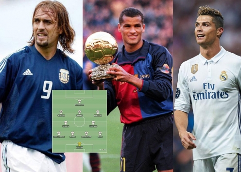 Đội hình tuổi Tỵ hay nhất mọi thời đại: Ronaldo kết hợp Rivaldo