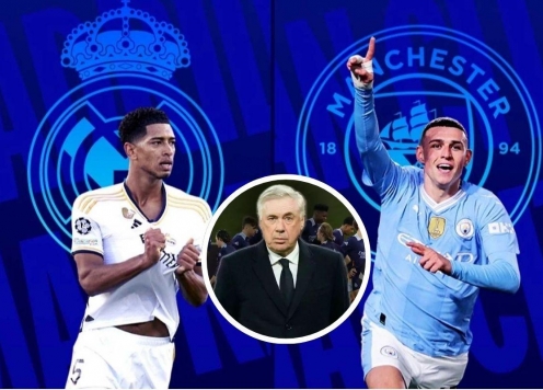 Ancelotti: 'Trong thế giới hoàn hảo, Real Madrid sẽ không gặp Man City'