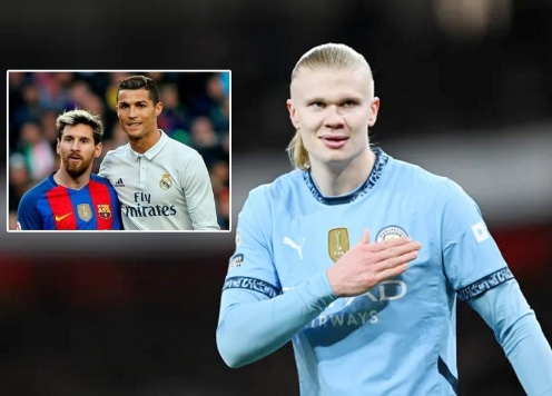 Haaland đánh bại Messi, Ronaldo, Mbappe và Kane