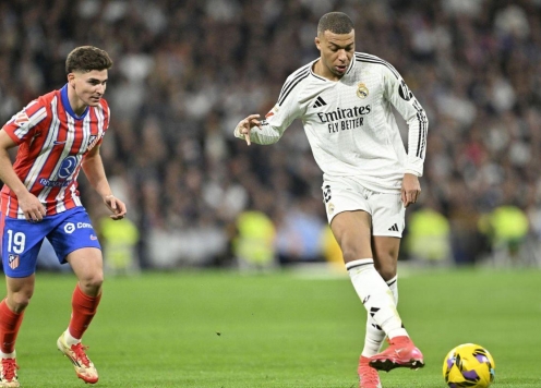 Mbappe nổ súng, Real Madrid thoát thua trận derby Madrid