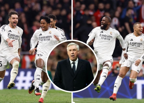 Ancelotti thừa nhận Real Madrid kiệt sức và thắng may mắn