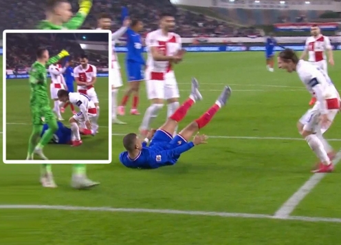 Modric 'dằn mặt' Mbappe vì ăn vạ kiếm penalty