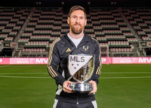 Vừa trở lại MLS, Messi lập tức nhận danh hiệu