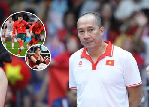 HLV Nguyễn Tuấn Kiệt: 'Ronaldo còn hỏng phạt đền, làm sao trách được VĐV của tôi'