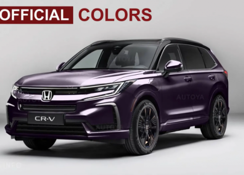 Xem trước thiết kế Honda CR-V 2025: Thừa hưởng nhiều nét từ Honda Civic
