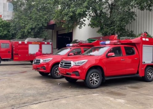 Xe chữa cháy cỡ nhỏ SANDEUR S-100: Bước đột phá mới trong công tác phòng cháy chữa cháy tại Việt Nam