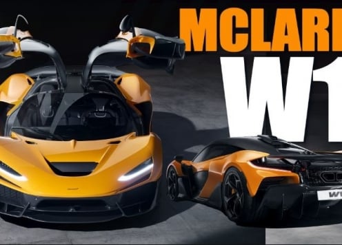 McLaren W1 - Siêu xe thế hệ mới thiết lập tiêu chuẩn cho hypecar tương lai