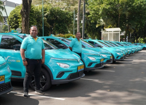 Hãng taxi Việt chính thức lăn bánh tại Indonesia