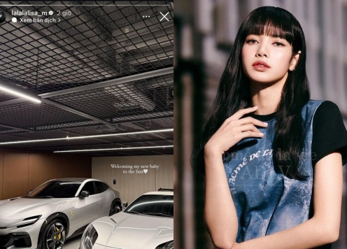 Lisa (BlackPink) khoe siêu SUV Ferrari Purosangue trị giá gần 40 tỷ đồng tại gara