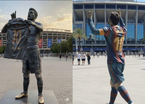 Barcelona lên kế hoạch dựng tượng Lionel Messi trước sân Camp Nou