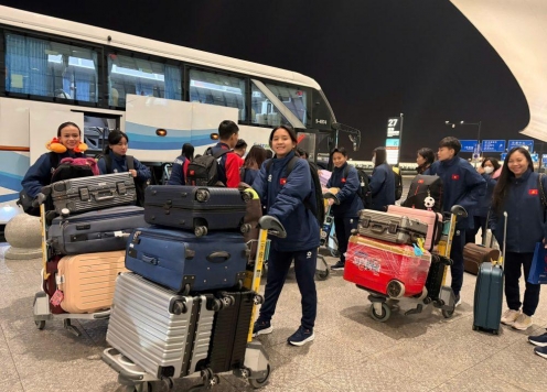 VIDEO: ĐT futsal nữ Việt Nam trở từ Trung Quốc, sẵn sàng dự SEA Games