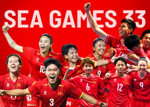Giành 2 HCV, bóng đá Việt Nam thống trị tại SEA Games 33
