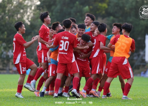 U19 CA TP HCM bất bại, dẫn đầu bảng ở lượt đi VL U19 QG