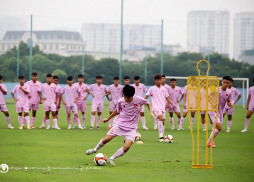 U16 Việt Nam sẽ loại 7 cầu thủ trước ngày đá giải Đông Nam Á