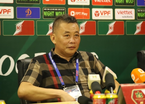 HLV Bình Định tiết lộ tham vọng vô địch V-League mùa sau