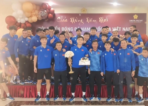 Trung vệ ĐT Việt Nam đón sinh nhật ngay trước chung kết AFF Cup