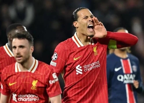 Van Dijk cảnh báo các đồng đội sau trận thắng hú vía PSG