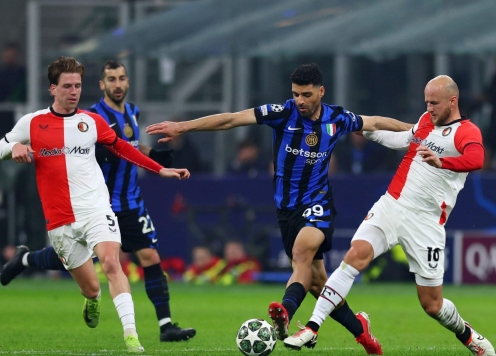 Khuất phục Feyenoord, Inter Milan điền tên vào tứ kết C1