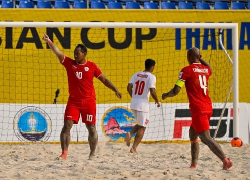 Indonesia thua khó tin 2-12 trước Iran ở giải châu Á