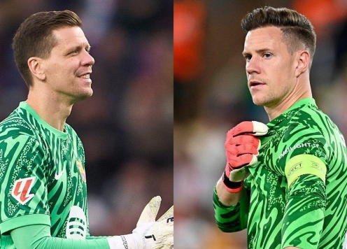 Không phải Ter Stegen, Szczesny vẫn là số 1 tại Barcelona