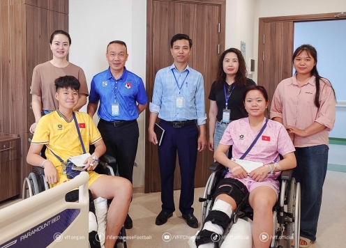 VFF động viên 2 tuyển thủ Việt Nam gặp chấn thương