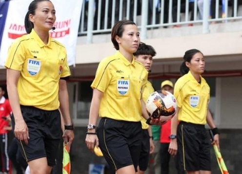 Trọng tài nữ tham gia trận đấu quan trọng bậc nhất V-League